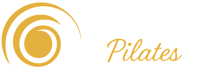 Align Pilates logo with circular design.